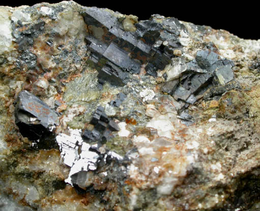Galena from Crestmore Quarry, Riverside County, California