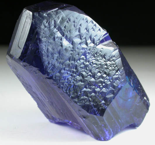 Zoisite var. Tanzanite from Karo Mine, Merelani Hills, western slope of Lelatama Mountains, Arusha Region, Tanzania (Type Locality for Tanzanite)