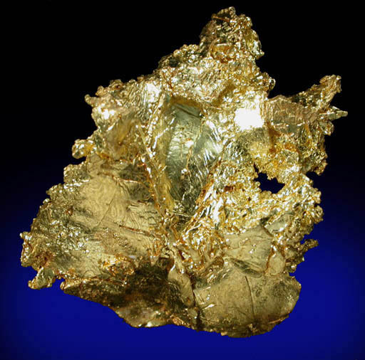 Gold from Eagle's Nest Mine, Michigan Bluff District, Placer County, California