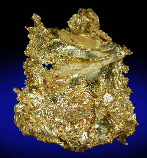 Gold from Eagle's Nest Mine, Michigan Bluff District, Placer County, California