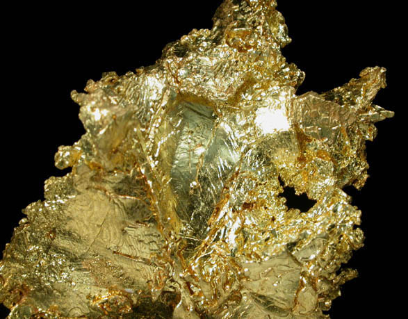 Gold from Eagle's Nest Mine, Michigan Bluff District, Placer County, California