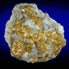 Gold in Quartz from Hangtown, Placerville, El Dorado County, California