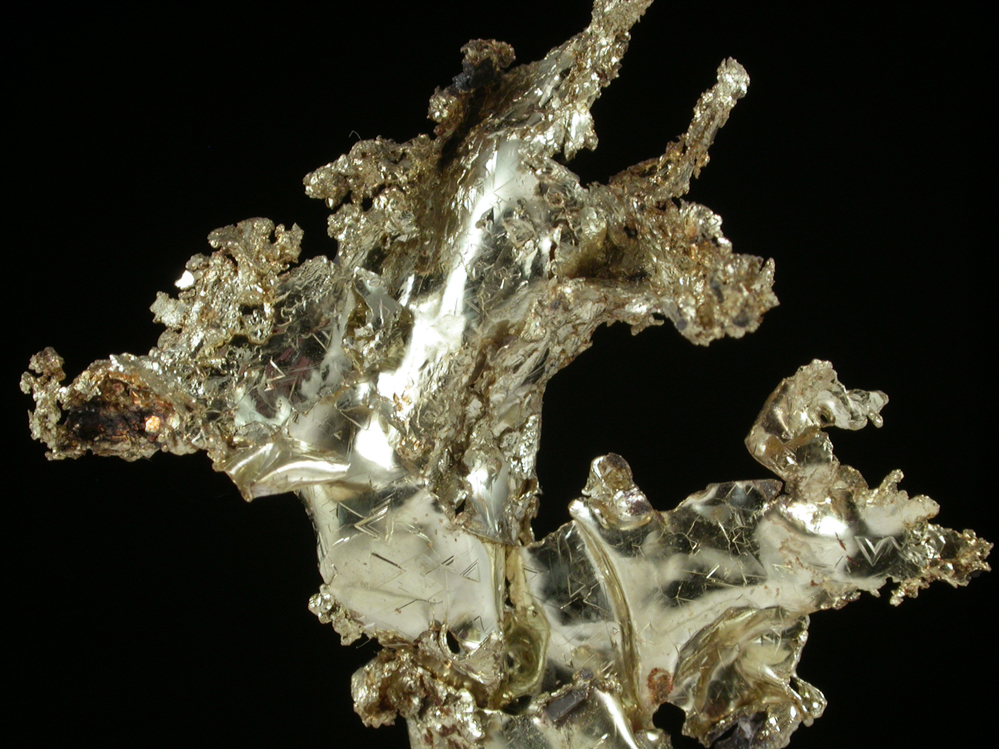 Gold from Colorado Quartz Mine, Mariposa County, California