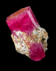 Beryl var. Bixbite (Red Beryl) from Ruby Violet claim, Wah Wah Mountains, Beaver County, Utah