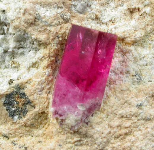 Beryl var. Bixbite (Red Beryl) from Ruby Violet claim, Wah Wah Mountains, Beaver County, Utah