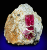 Beryl var. Bixbite (Red Beryl) from Ruby Violet claim, Wah Wah Mountains, Beaver County, Utah