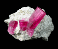 Beryl var. Bixbite (Red Beryl) from Ruby Violet claim, Wah Wah Mountains, Beaver County, Utah