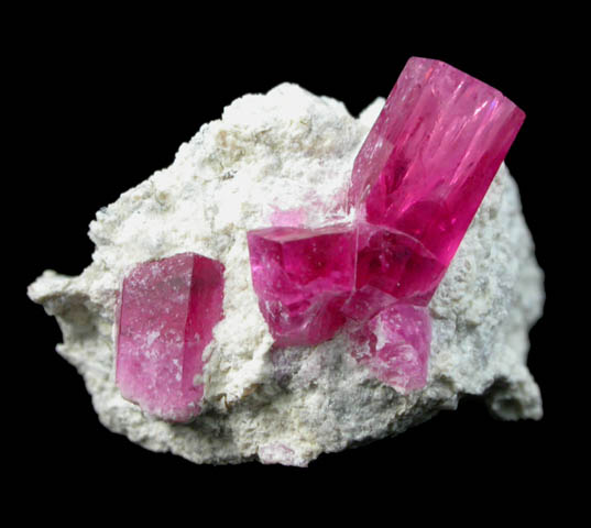 Beryl var. Bixbite (Red Beryl) from Ruby Violet claim, Wah Wah Mountains, Beaver County, Utah