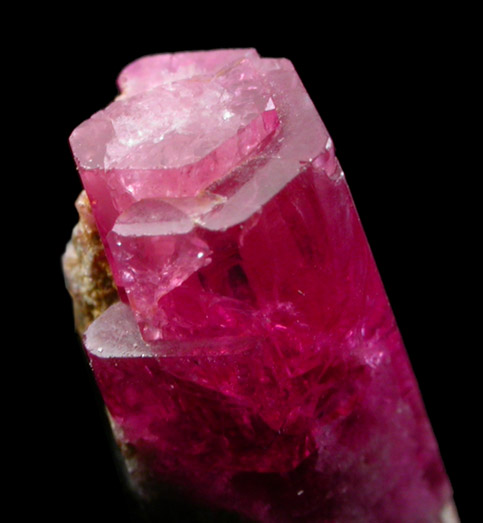 Beryl var. Bixbite (Red Beryl) from Ruby Violet claim, Wah Wah Mountains, Beaver County, Utah