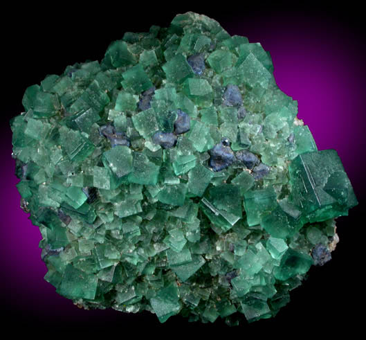 Fluorite with Galena from Rogerley Mine, Dodgy Bugger Pocket, West Cross Cut, County Durham, England