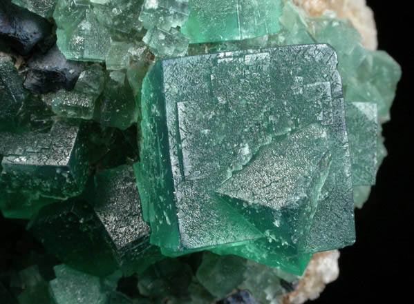 Fluorite with Galena from Rogerley Mine, Dodgy Bugger Pocket, West Cross Cut, County Durham, England