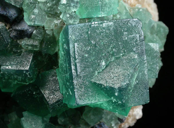 Fluorite with Galena from Rogerley Mine, Dodgy Bugger Pocket, West Cross Cut, County Durham, England