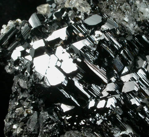 Schorl-Elbaite Tourmaline in Quartz from Galilea, Minas Gerais, Brazil