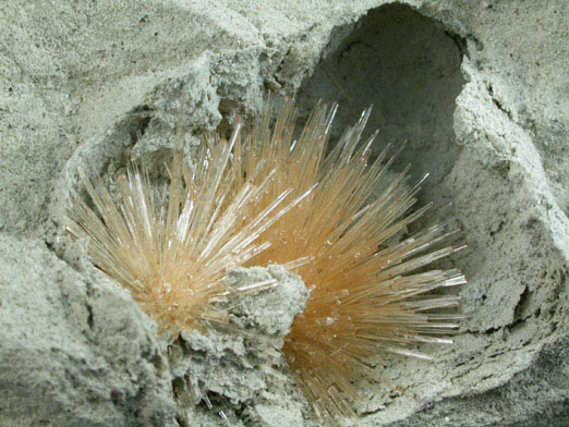 Aragonite from Pantoja, Toledo, Castile-La Mancha, Spain