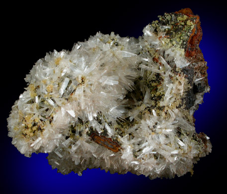 Hemimorphite with Mimetite from Mina Ojuela, Mapimi, Durango, Mexico