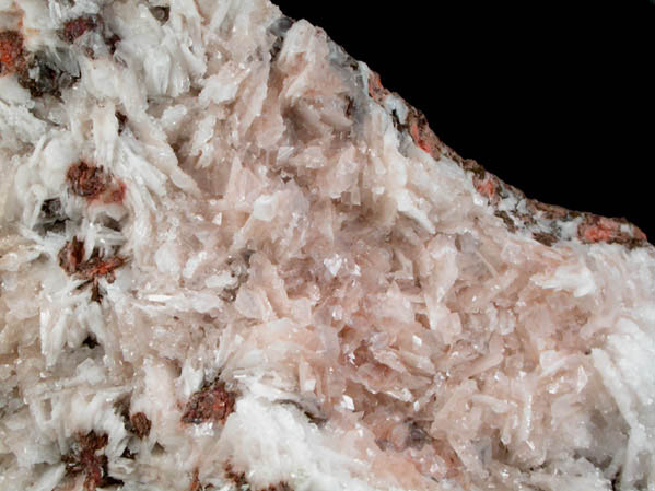 Barite, Calcite, Quartz from Taff's Well Quarry, 9 km northwest of Cardiff, Pentyrch, MidGlamorgan, Wales