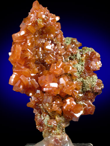 Wulfenite with Mimetite from Ahumada Mine, Sierra de Los Lamentos, Chihuahua, Mexico