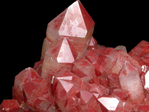 Quartz with Hematite inclusions from Orange River, Northern Cape Province, South Africa