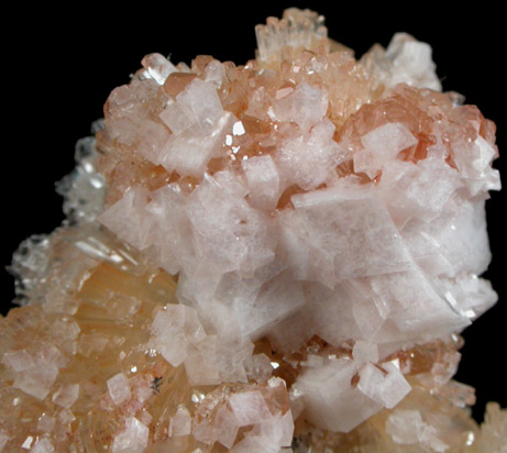 Hemimorphite with Dolomite-Calcite from Santa Eulalia District, Aquiles Serdn, Chihuahua, Mexico