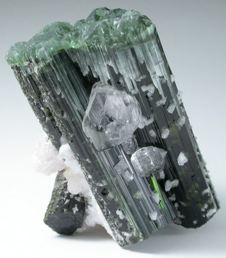 Elbaite Tourmaline, Quartz, Albite from Shengus, Gilgit-Skardu Road, Gilgit-Baltistan, Pakistan