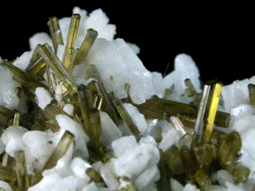 Epidote on Orthoclase var. Adularia from Alchuri, Shigar Valley, Skardu District, Baltistan, Gilgit-Baltistan, Pakistan