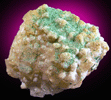 Calcite with Malachite from Tsumeb, Namibia