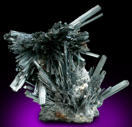 Stibnite from Herja Mine (Kisbanya), Baia Mare, Maramures, Romania