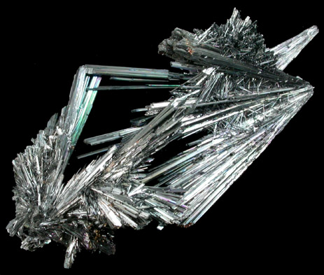 Stibnite from Herja Mine (Kisbanya), Baia Mare, Maramures, Romania