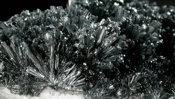 Stibnite from Mina Palomo, Castrovirreyna Province, Huancavelica Department, Peru