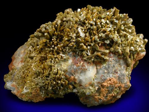 Pyromorphite from Mine Les Farges, Ussel, Corrze, France