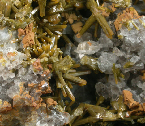 Pyromorphite from Mine Les Farges, Ussel, Corrze, France