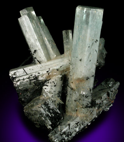 Beryl with Schorl Tourmaline from Erongo Mountains, 20 km north of Usakos, Namibia