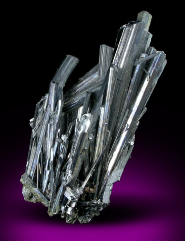 Stibnite from Herja Mine (Kisbanya), Baia Mare, Maramures, Romania