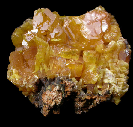 Mimetite from Pingtouling Mine, Guangdong, China