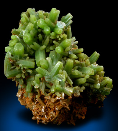 Pyromorphite from Yang Shao, near Guilin, Guangxi, China