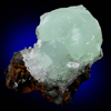 Smithsonite with Hemimorphite from San Antonio Mine, Level 8, Santa Eulalia District, Chihuahua, Mexico