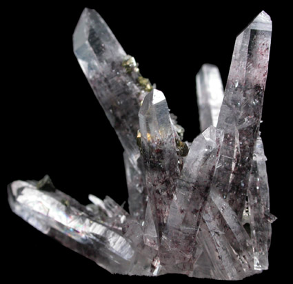 Quartz with Chalcopyrite from Dalnegorsk, Primorskiy Kray, Russia