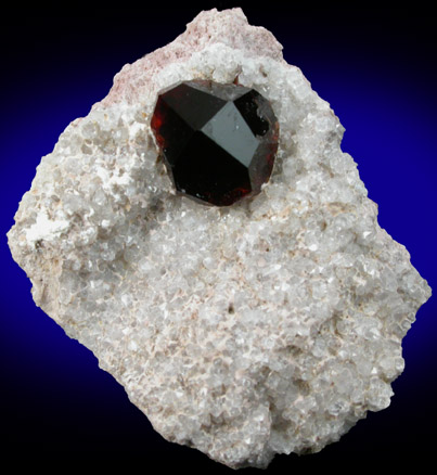 Almandine Garnet from Garnet Hill, 7.5 km WNW of Ely, White Pine County, Nevada