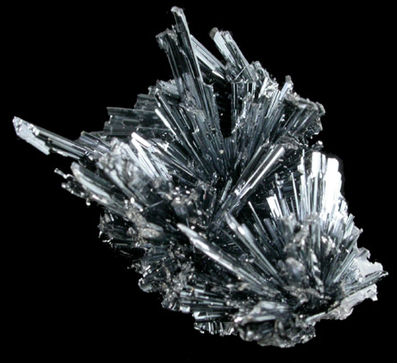 Stibnite from Herja Mine (Kisbanya), Baia Mare, Maramures, Romania