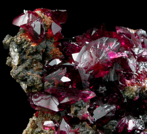 Roselite from Bou Azzer District, Anti-Atlas Mountains, Tazenakht, Ouarzazate, Morocco