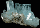Beryl var. Aquamarine with Muscovite from Dusso, Gilgit-Baltistan, Pakistan