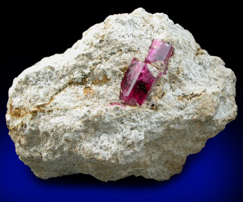 Beryl var. Bixbite (Red Beryl) from Ruby Violet claim, Wah Wah Mountains, Beaver County, Utah