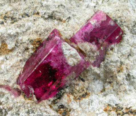 Beryl var. Bixbite (Red Beryl) from Ruby Violet claim, Wah Wah Mountains, Beaver County, Utah