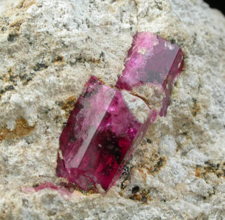 Beryl var. Bixbite (Red Beryl) from Ruby Violet claim, Wah Wah Mountains, Beaver County, Utah