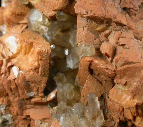 Ankerite with Quartz from Wheatley Mine, Phoenixville, Chester County, Pennsylvania