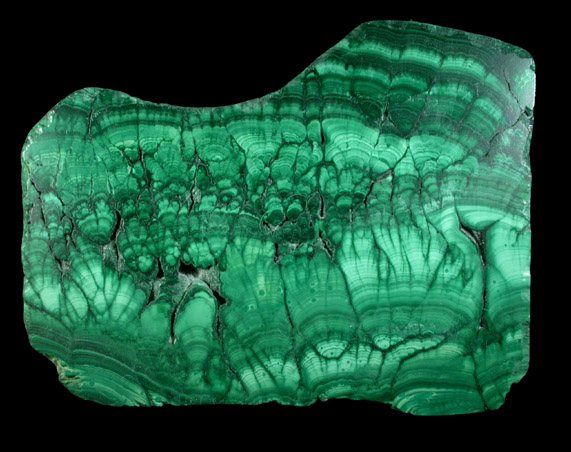 Malachite from Lubumbashi, Katanga Copperbelt, Haut-Katanga Province, Democratic Republic of the Congo