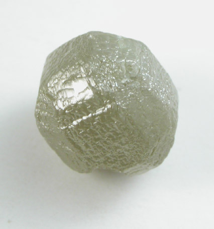 Diamond (2.20 carat gray complex crystal) from Mbuji-Mayi (Miba), 300 km east of Tshikapa, Democratic Republic of the Congo