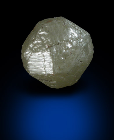 Diamond (1.97 carat gray complex crystal) from Mbuji-Mayi (Miba), 300 km east of Tshikapa, Democratic Republic of the Congo