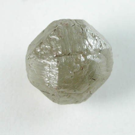 Diamond (1.97 carat gray complex crystal) from Mbuji-Mayi (Miba), 300 km east of Tshikapa, Democratic Republic of the Congo
