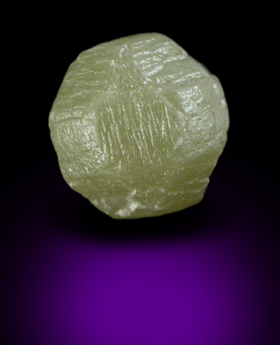Diamond (2.49 carat gray complex crystal) from Mbuji-Mayi (Miba), 300 km east of Tshikapa, Democratic Republic of the Congo